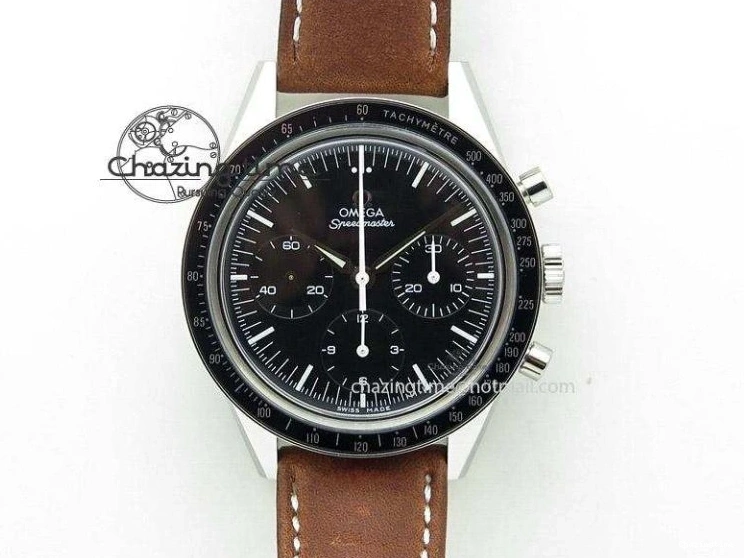 0507 Elegant Speedmaster Racing Master SS HRF 1:1 Best Edition White Dial on SS Bracelet A 7864